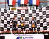 Le podium de la Finale A